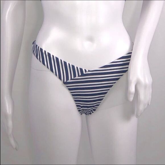 Kopper & Zink Navy & White Stripe Bikini Set - Size Large - Picture 12 of 16